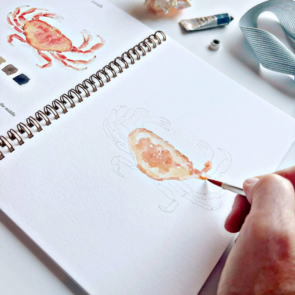 Seaside Watercolor Workbook | Emily Lex