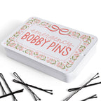 Emergency Bobby Pins | Travel Tin with 60 Hair Pins
