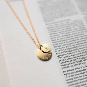 Hope for this Season Necklace | Gold