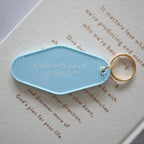 "Hold Onto What is Good" | Hotel Keychain