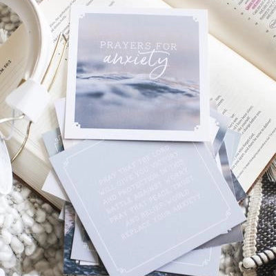 Scripture Cards: Prayers for Anxiety