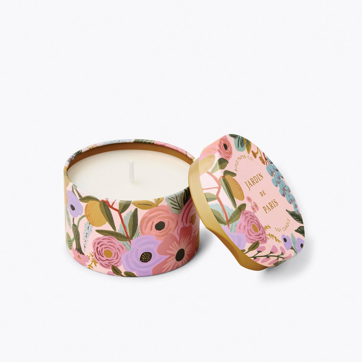 Jardin de Paris Floral Candle Tin | Rifle Paper Co.
