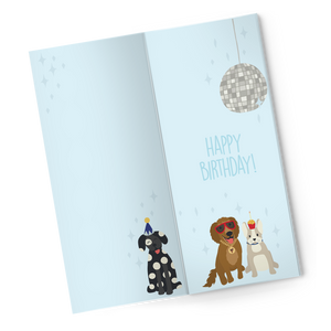 Birthday Card and Chocolate – "Heard There was a Pawty"