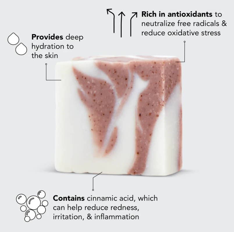 Shea Butter Exfoliating Body Wash Bar