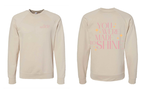 You Were Made to Shine Collide Crewneck Sweatshirt - ON SALE!
