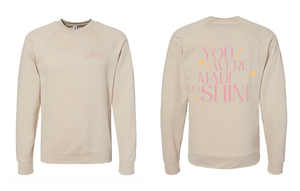 You Were Made to Shine Collide Crewneck Sweatshirt - ON SALE!