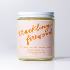 Crackling Firewood: Soy Candle