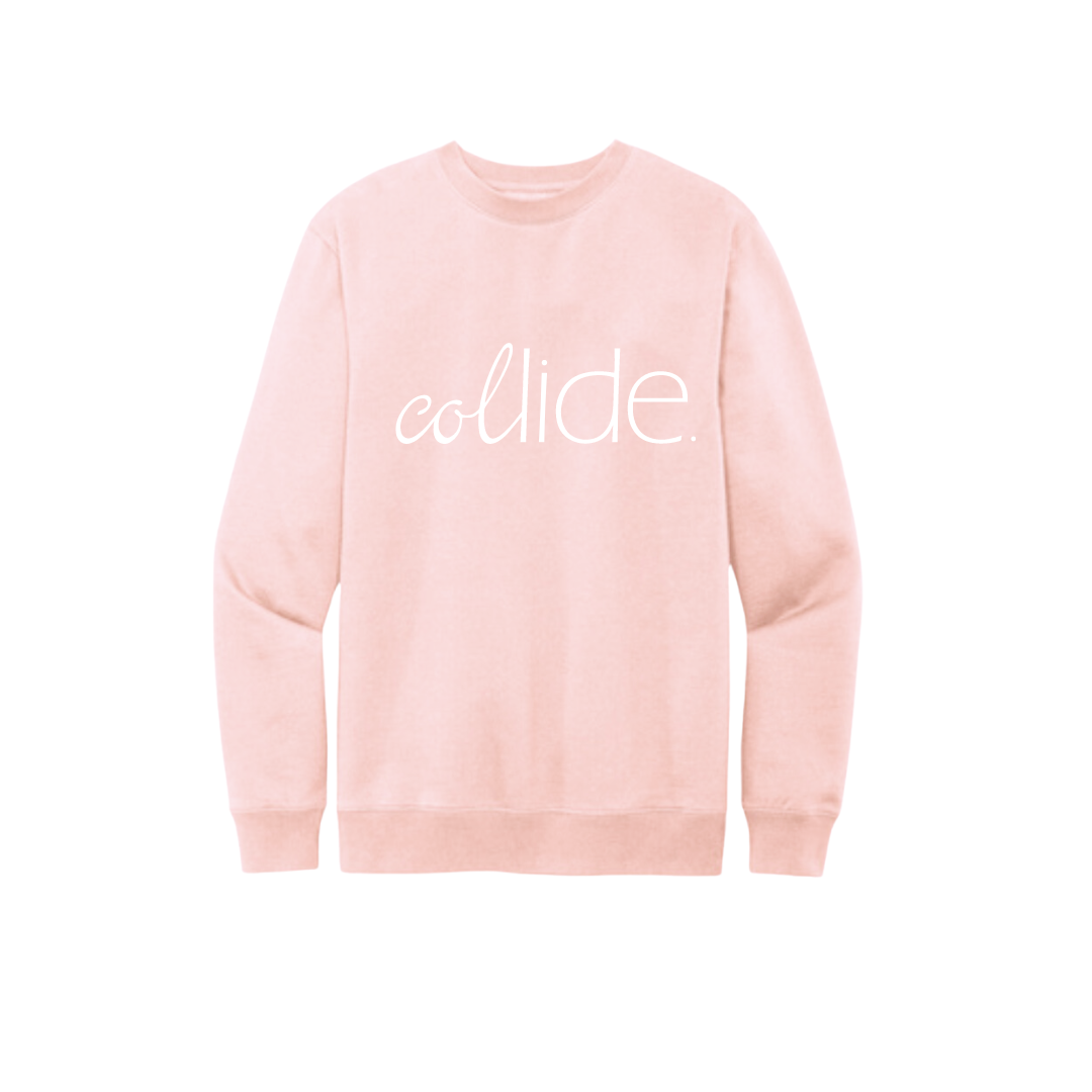Collide Crew Neck Sweatshirt (Pastels)