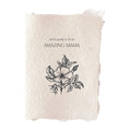 Hand Pressed Greeting Card | Amazing Mama