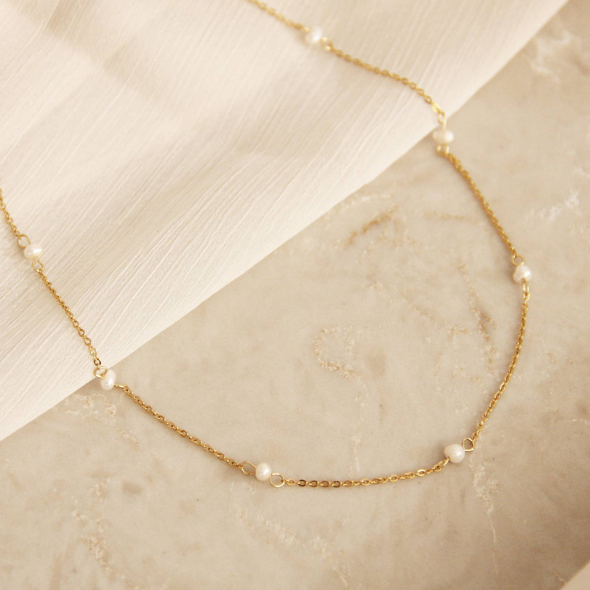 Pearl Chain Necklace