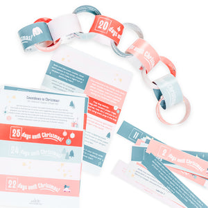 Countdown to Christmas: An Advent Paperchain Kit