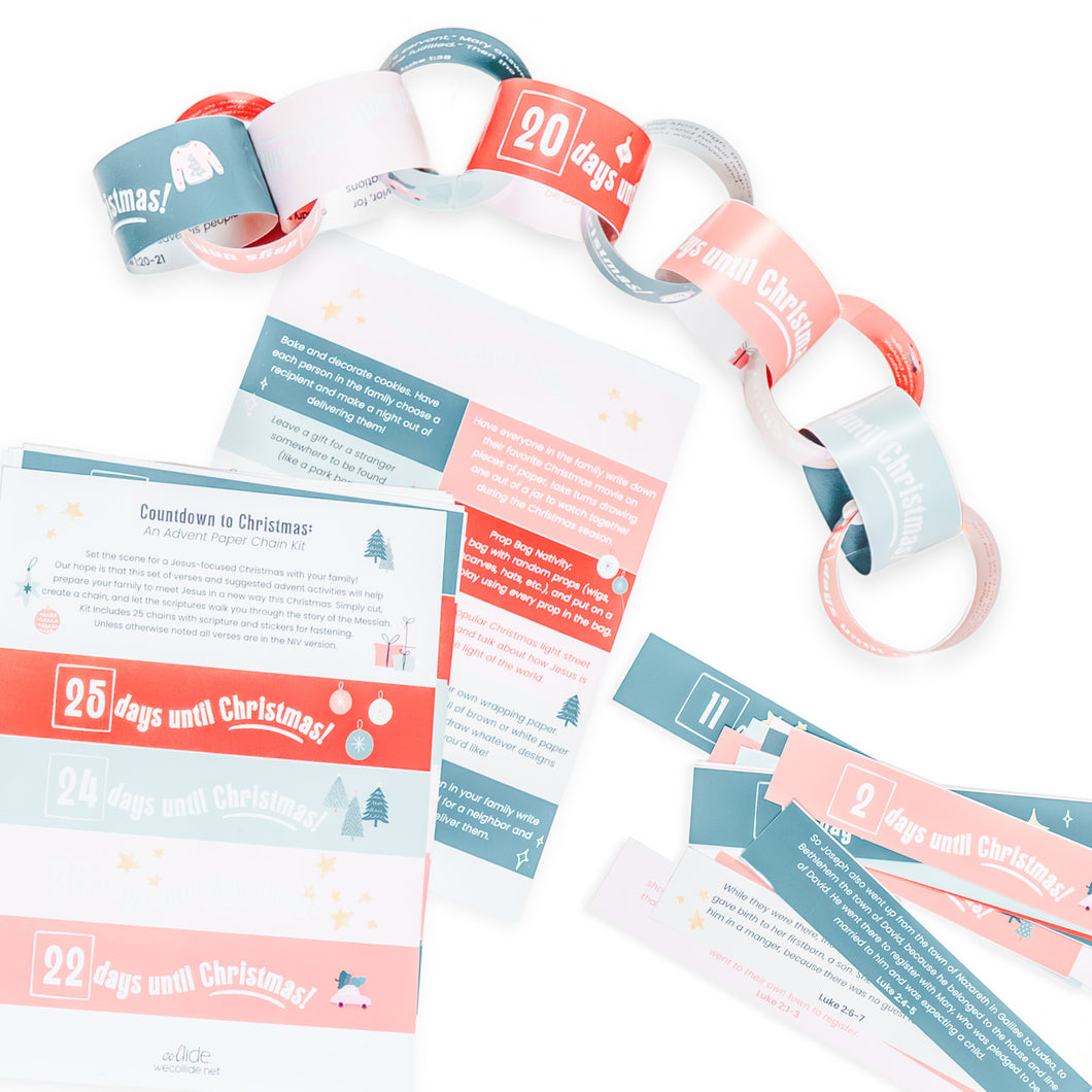 Countdown to Christmas: An Advent Paperchain Kit