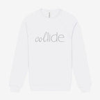 Collide Crew Neck Sweatshirt | Ash Grey | Mauve | Mustard | White