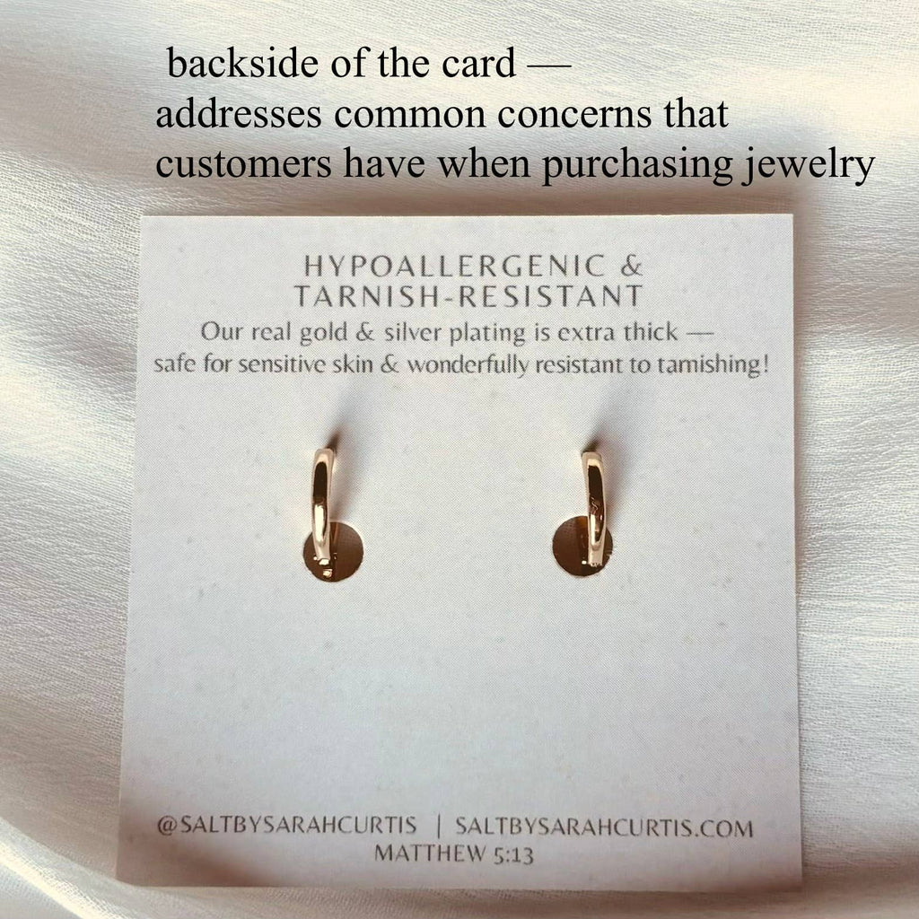 Gold Butterfly Hoop Earrings | 18k gold plating