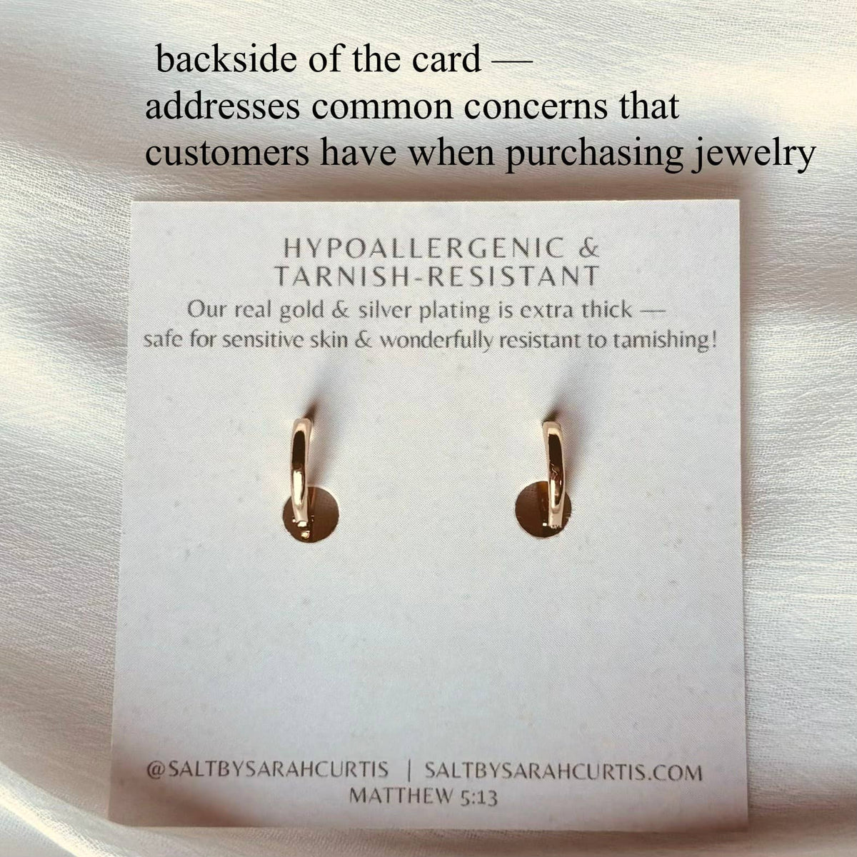 Gold Butterfly Hoop Earrings | 18k gold plating