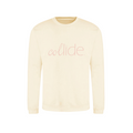 Collide Crew Neck Sweatshirt - Vanilla (Discounted)