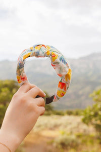 Fresh Floral Knotted Headband