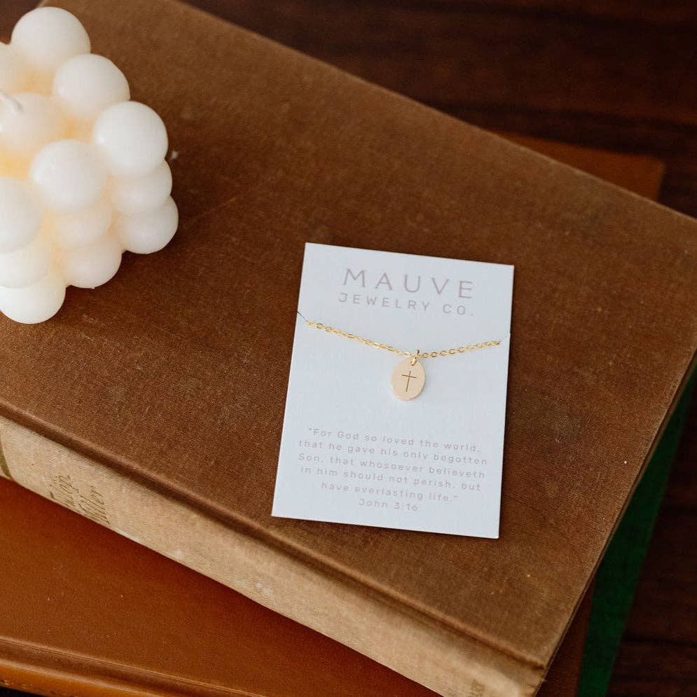 God Cross Pendant Necklace