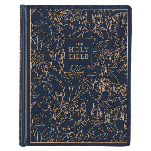 Hardcover Large Print King James Version Note-Taking Bible