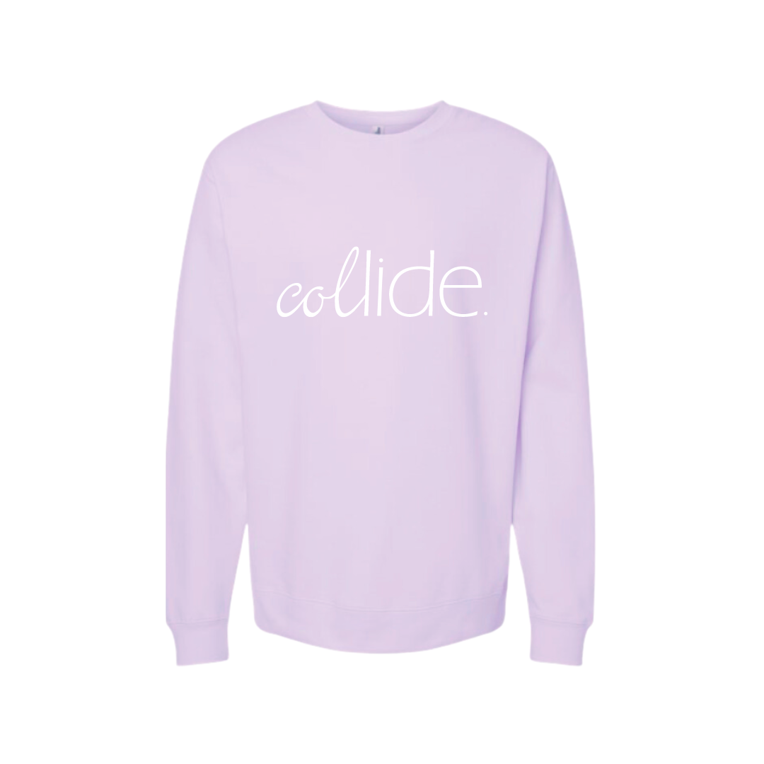 Collide Crew Neck Sweatshirt (Pastels)