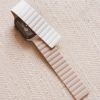 Warm White Magnetic Apple Watch Band (Fits 38/40/41mm)