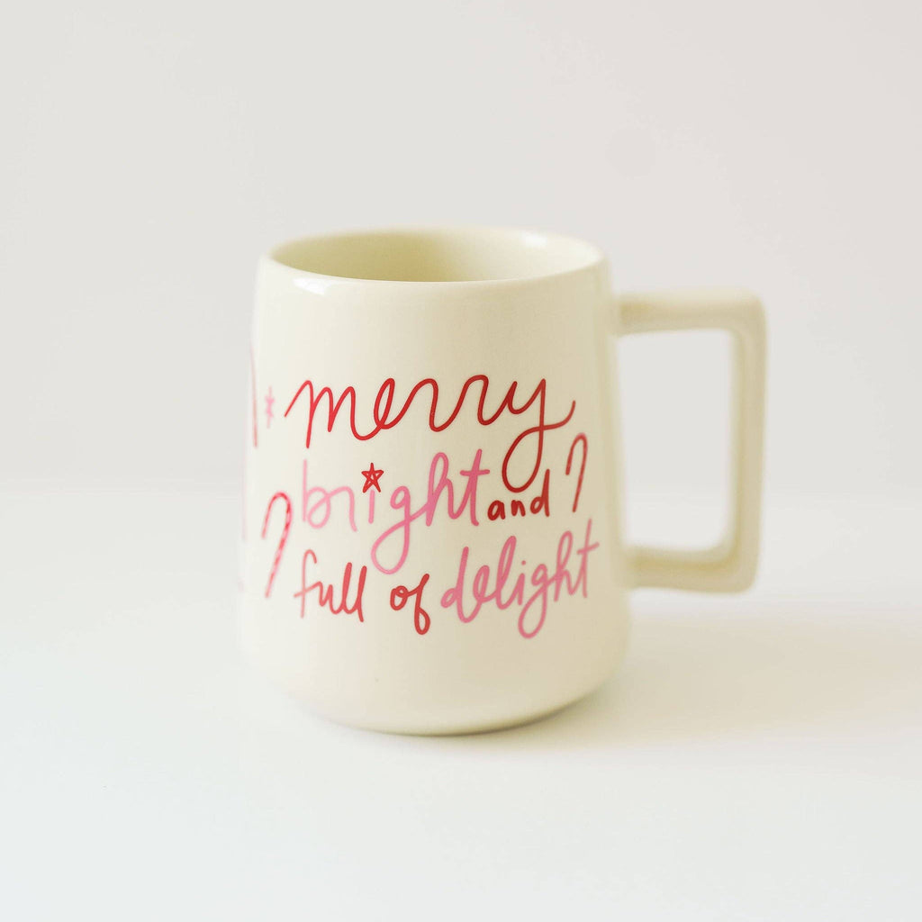 Merry Bright & Full of Delight Mug