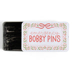 Emergency Bobby Pins | Travel Tin with 60 Hair Pins