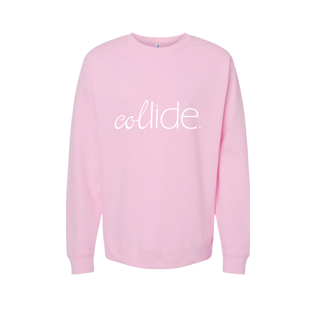 Collide Crew Neck Sweatshirt (Pastels)