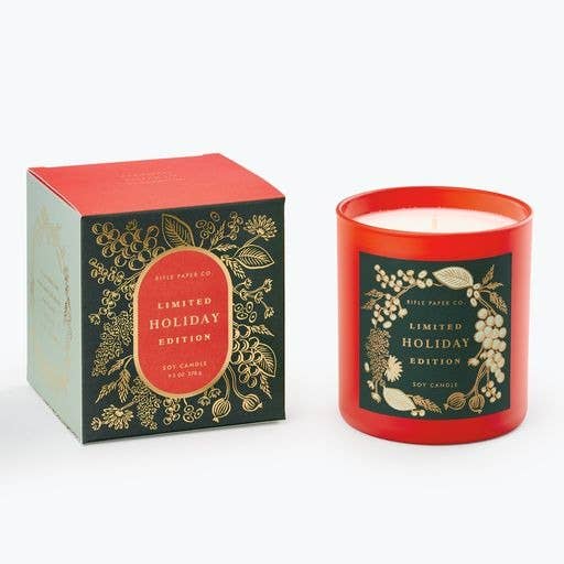 Limited Edition Holiday Candle | Cranberry, Balsam Fir & Cedarwood