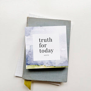 Truth for Today Scripture Cards on Hope