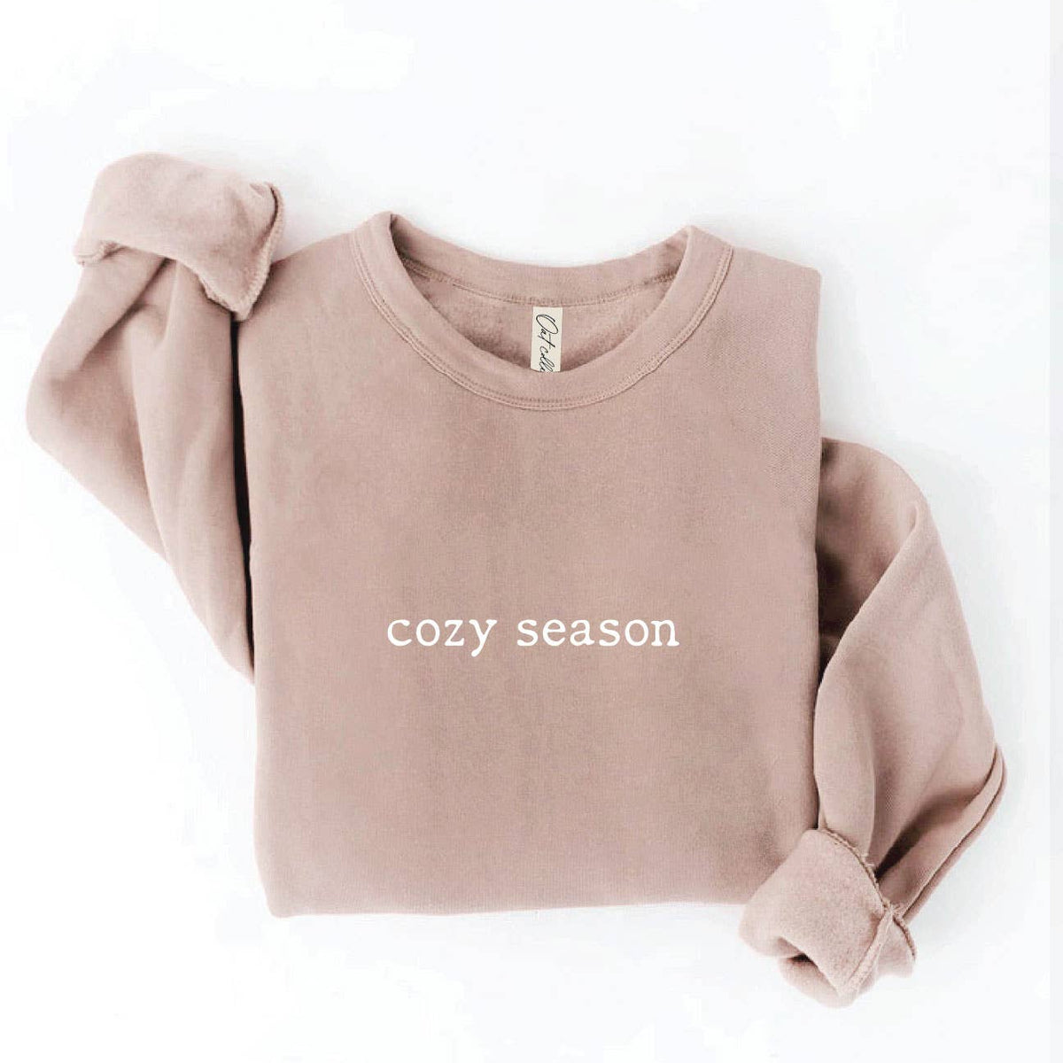 "Cozy Season" Embroidered Sweatshirt