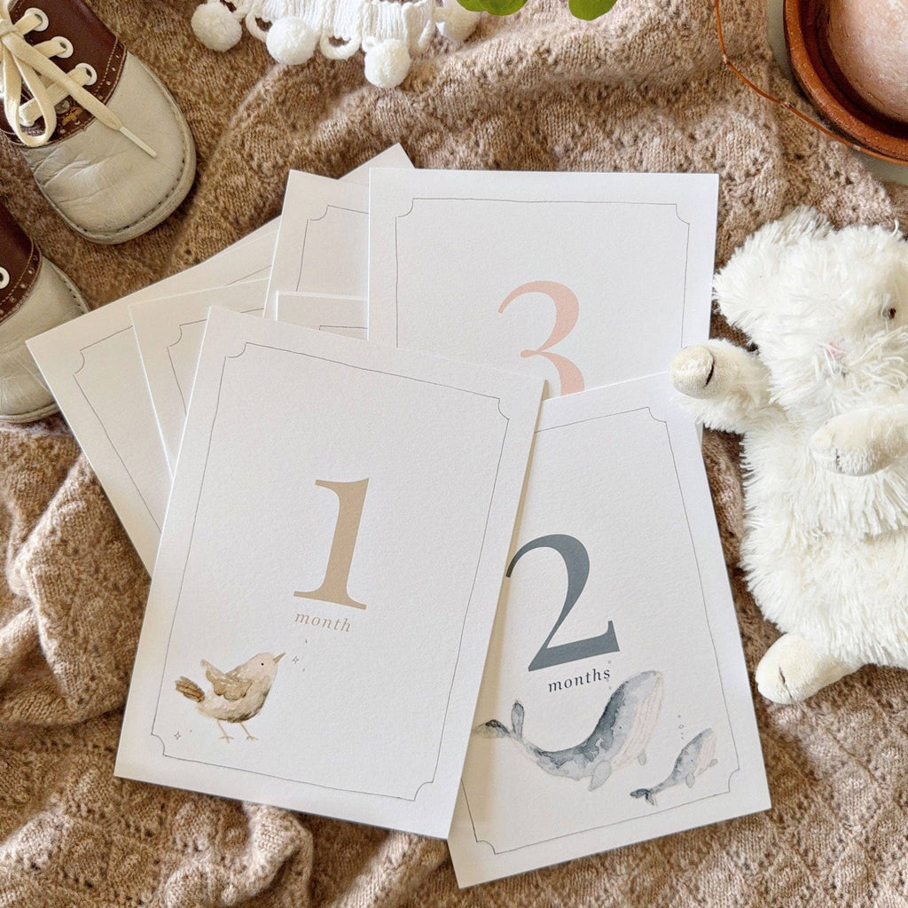 Monthly Milestone Cards