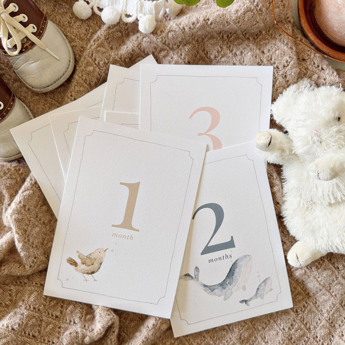 Monthly Milestone Cards