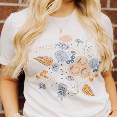 "Choose Gratitude" Tee Shirt - LAST ONE!