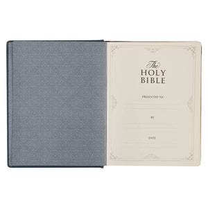 Hardcover Large Print King James Version Note-Taking Bible