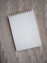 He is Faithful | Letterpress Notebook