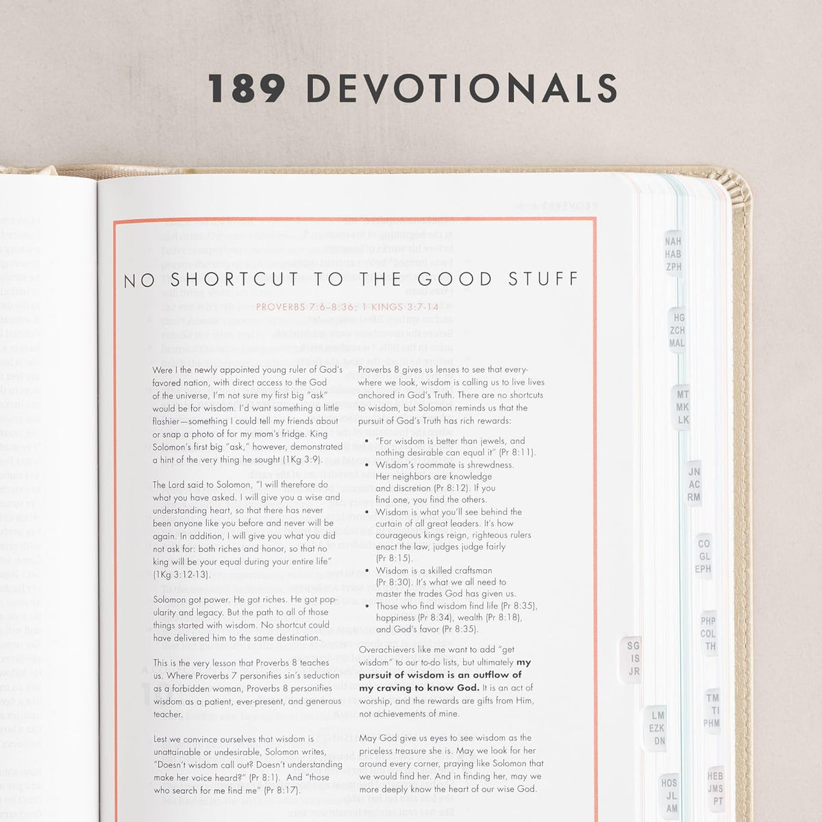 She Reads Truth Bible - Leather Touch | Indexed
