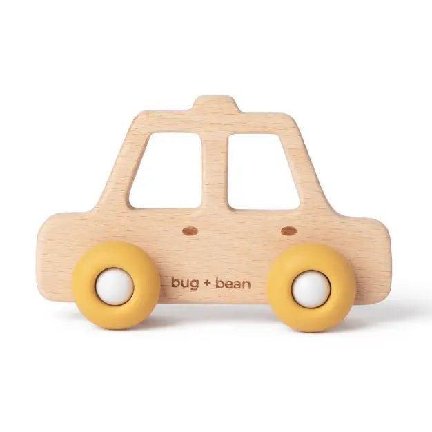 Wooden Wheelie Vehicles | Taxi, Bus or Car