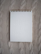 He is Faithful | Letterpress Notebook