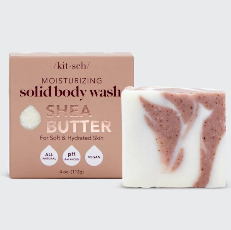 Shea Butter Exfoliating Body Wash Bar