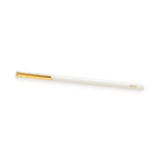 Felt Pen with Gold Accent (White or Blush Pink)