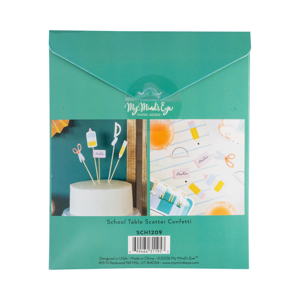 Occasions School Table Scatter Confetti