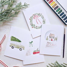 Christmas Cheer | Paintable Notecard Set