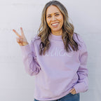Collide Crew Neck Sweatshirt (Pastels)