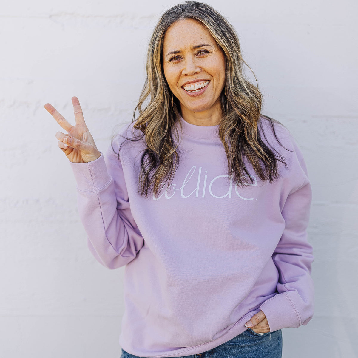 Collide Crew Neck Sweatshirt (Pastels)