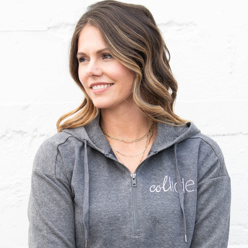 Collide 1/2 Zip Pullover Sweatshirt (Women's)