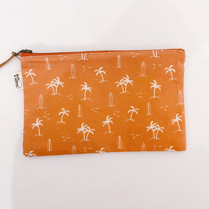 Fern & Arrow Anthro Inspired Zipper Clutch Bag - Large