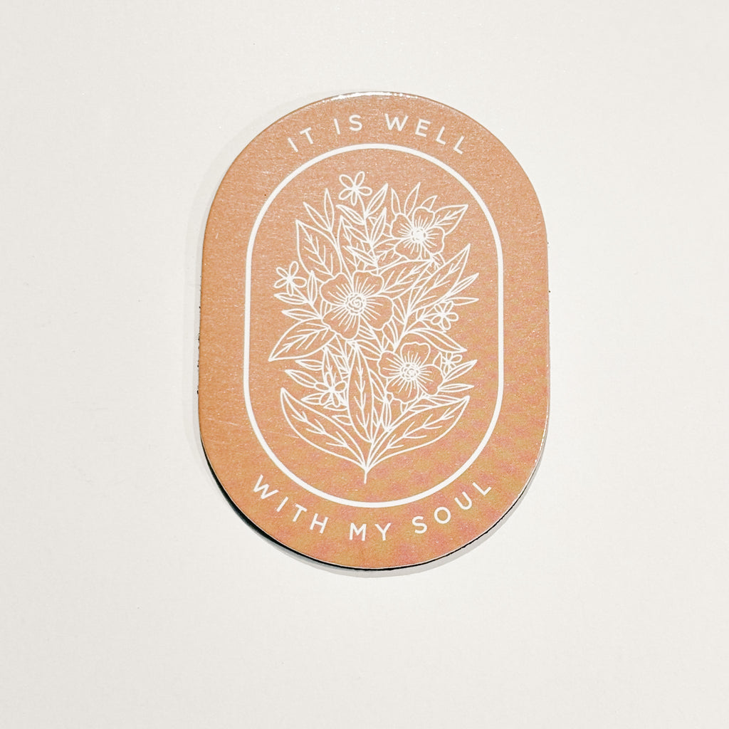 Floral Encouragement Magnets | 4 Designs