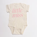 Organic Cotton Baby Onesie | Little Miss