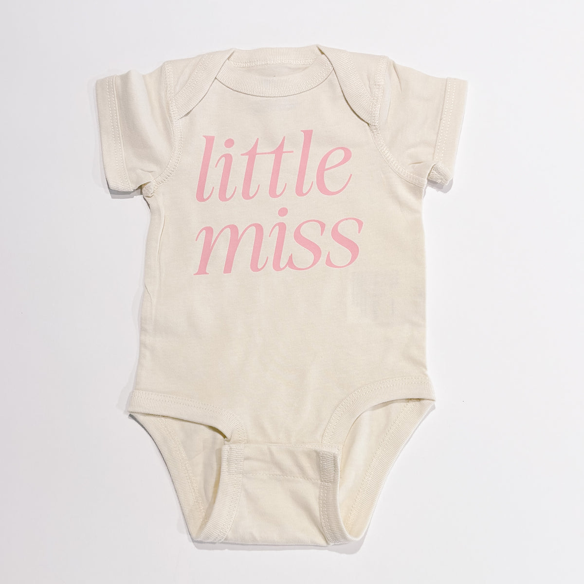 Organic Cotton Baby Onesie | Little Miss
